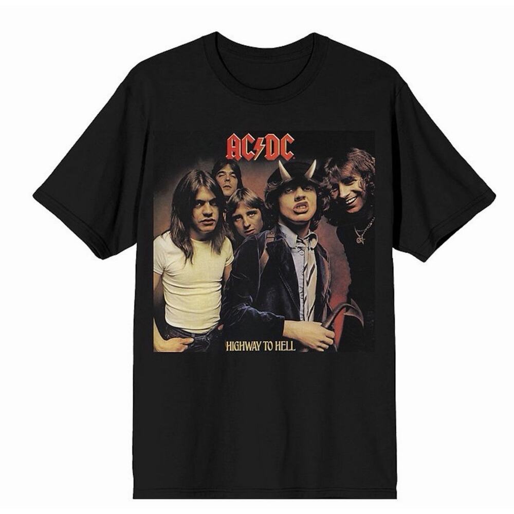 AC/DC Highway To Hell T- Shirt Black Mens Small NWT